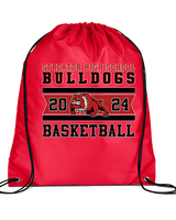 Streator HS Girls Basketball Stamp - Drawstring Bag