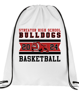 Streator HS Girls Basketball Stamp - Drawstring Bag