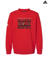 Streator HS Girls Basketball Stamp - Mens Adidas Crewneck