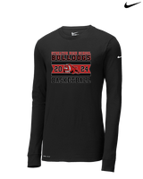 Streator HS Girls Basketball Stamp - Mens Nike Longsleeve