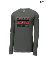 Streator HS Girls Basketball Stamp - Mens Nike Longsleeve