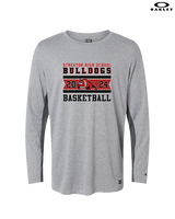 Streator HS Girls Basketball Stamp - Mens Oakley Longsleeve