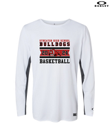 Streator HS Girls Basketball Stamp - Mens Oakley Longsleeve
