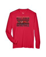 Streator HS Girls Basketball Stamp - Performance Longsleeve
