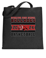 Streator HS Girls Basketball Stamp - Tote