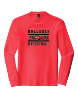 Streator HS Girls Basketball Stamp - Tri-Blend Long Sleeve