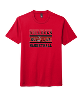 Streator HS Girls Basketball Stamp - Tri-Blend Shirt