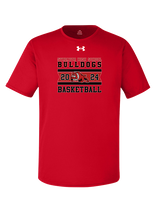 Streator HS Girls Basketball Stamp - Under Armour Mens Team Tech T-Shirt