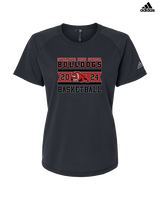 Streator HS Girls Basketball Stamp - Womens Adidas Performance Shirt