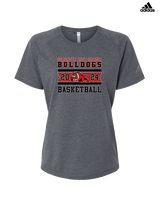 Streator HS Girls Basketball Stamp - Womens Adidas Performance Shirt