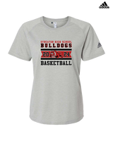 Streator HS Girls Basketball Stamp - Womens Adidas Performance Shirt