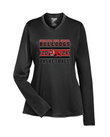 Streator HS Girls Basketball Stamp - Womens Performance Longsleeve