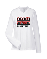 Streator HS Girls Basketball Stamp - Womens Performance Longsleeve