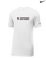 Stroudsburg HS Cross Country Basic - Mens Nike Cotton Poly Tee