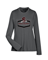 Stroudsburg HS Cross Country Board - Womens Performance Longsleeve