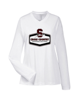 Stroudsburg HS Cross Country Board - Womens Performance Longsleeve