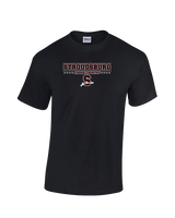 Stroudsburg HS Cross Country Border - Cotton T-Shirt