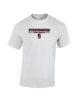 Stroudsburg HS Cross Country Border - Cotton T-Shirt