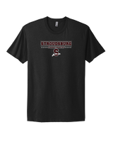 Stroudsburg HS Cross Country Border - Mens Select Cotton T-Shirt