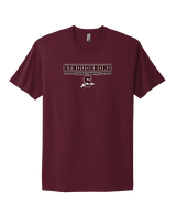 Stroudsburg HS Cross Country Border - Mens Select Cotton T-Shirt