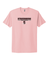 Stroudsburg HS Cross Country Border - Mens Select Cotton T-Shirt