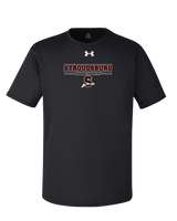 Stroudsburg HS Cross Country Border - Under Armour Mens Team Tech T-Shirt