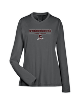 Stroudsburg HS Cross Country Border - Womens Performance Longsleeve