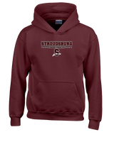 Stroudsburg HS Cross Country Border - Youth Hoodie