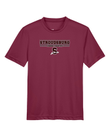 Stroudsburg HS Cross Country Border - Youth Performance Shirt