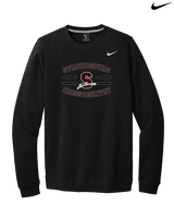 Stroudsburg HS Cross Country Curve - Mens Nike Crewneck