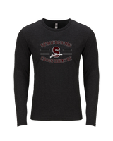 Stroudsburg HS Cross Country Curve - Tri-Blend Long Sleeve