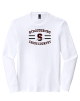 Stroudsburg HS Cross Country Curve - Tri-Blend Long Sleeve