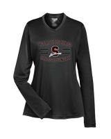 Stroudsburg HS Cross Country Curve - Womens Performance Longsleeve