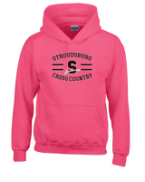 Stroudsburg HS Cross Country Curve - Youth Hoodie