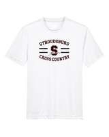 Stroudsburg HS Cross Country Curve - Youth Performance Shirt