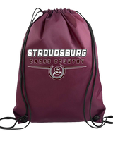 Stroudsburg HS Cross Country Design - Drawstring Bag