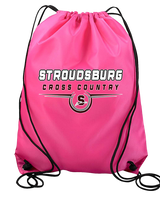 Stroudsburg HS Cross Country Design - Drawstring Bag