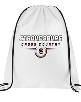 Stroudsburg HS Cross Country Design - Drawstring Bag