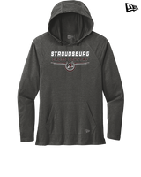 Stroudsburg HS Cross Country Design - New Era Tri-Blend Hoodie