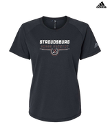 Stroudsburg HS Cross Country Design - Womens Adidas Performance Shirt