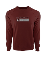 Stroudsburg HS Cross Country Pennant - Crewneck Sweatshirt