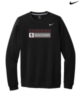Stroudsburg HS Cross Country Pennant - Mens Nike Crewneck