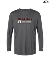 Stroudsburg HS Cross Country Pennant - Mens Oakley Longsleeve