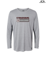 Stroudsburg HS Cross Country Pennant - Mens Oakley Longsleeve