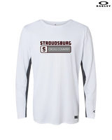 Stroudsburg HS Cross Country Pennant - Mens Oakley Longsleeve