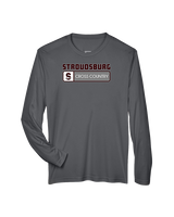 Stroudsburg HS Cross Country Pennant - Performance Longsleeve