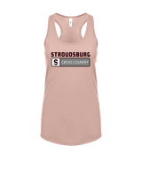 Stroudsburg HS Cross Country Pennant - Womens Tank Top