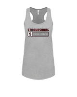 Stroudsburg HS Cross Country Pennant - Womens Tank Top