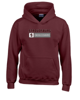 Stroudsburg HS Cross Country Pennant - Youth Hoodie