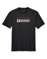 Stroudsburg HS Cross Country Pennant - Youth Performance Shirt
